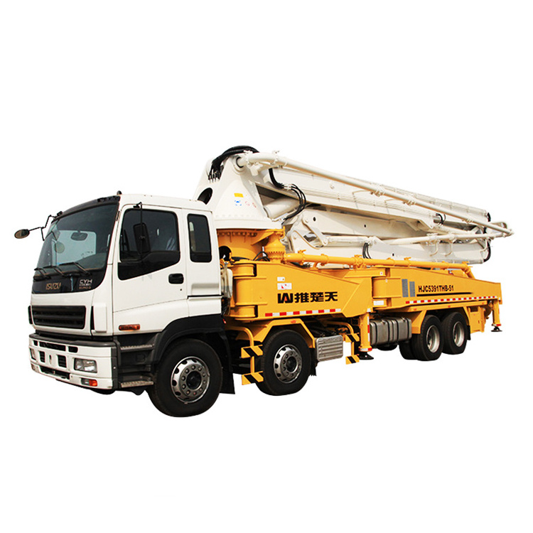 120m3 70 m3/h 37m Shantui truck mounted concrete pump hot selling