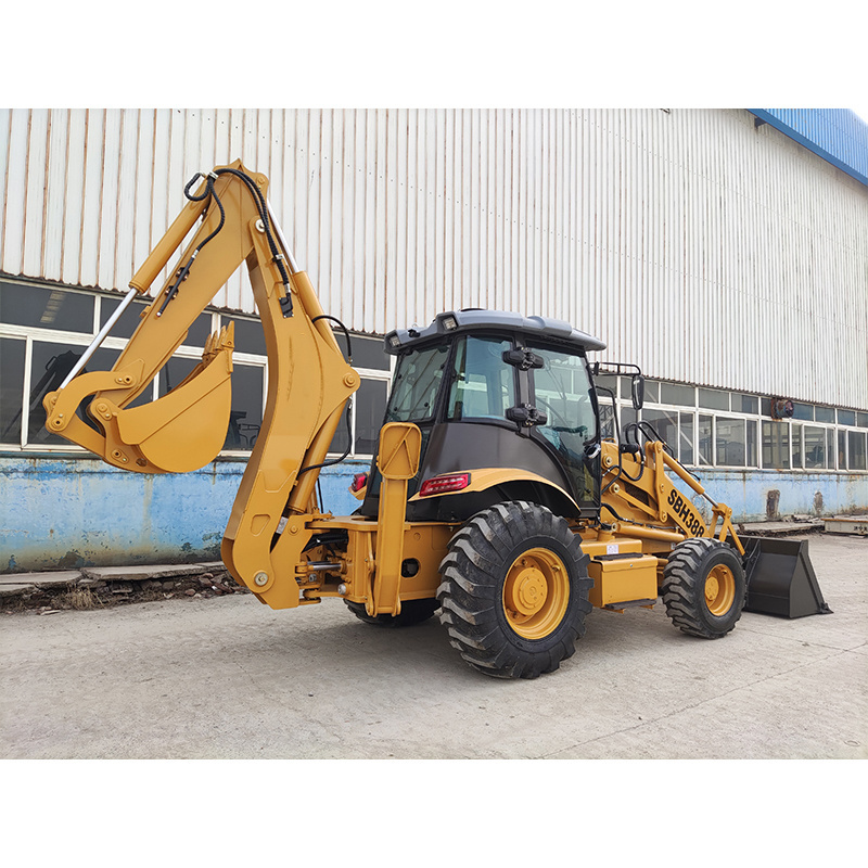 Shantui 2.5t Backhoe Loader with 4 in 1 Bucket SBH388 for sale