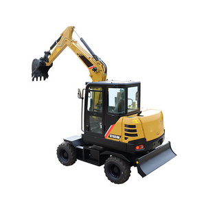 SY155W 15 Tons Fuel Savings Hydraulic Excavator of Excavator of Middle Soil Digger