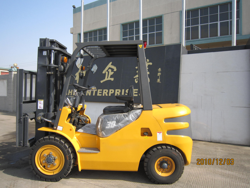 China famous brand HUAHE 4 Ton Diesel Forklift HH40 for sale on hot sale