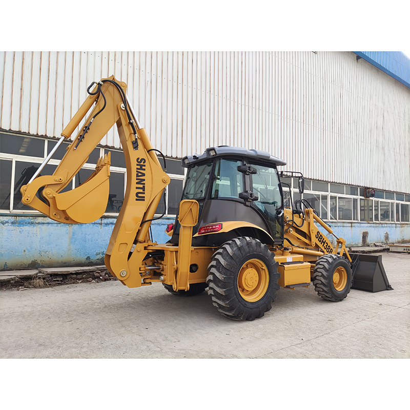 Shantui Backhoe Loader SBH388 4WD Wheel Loader for sale