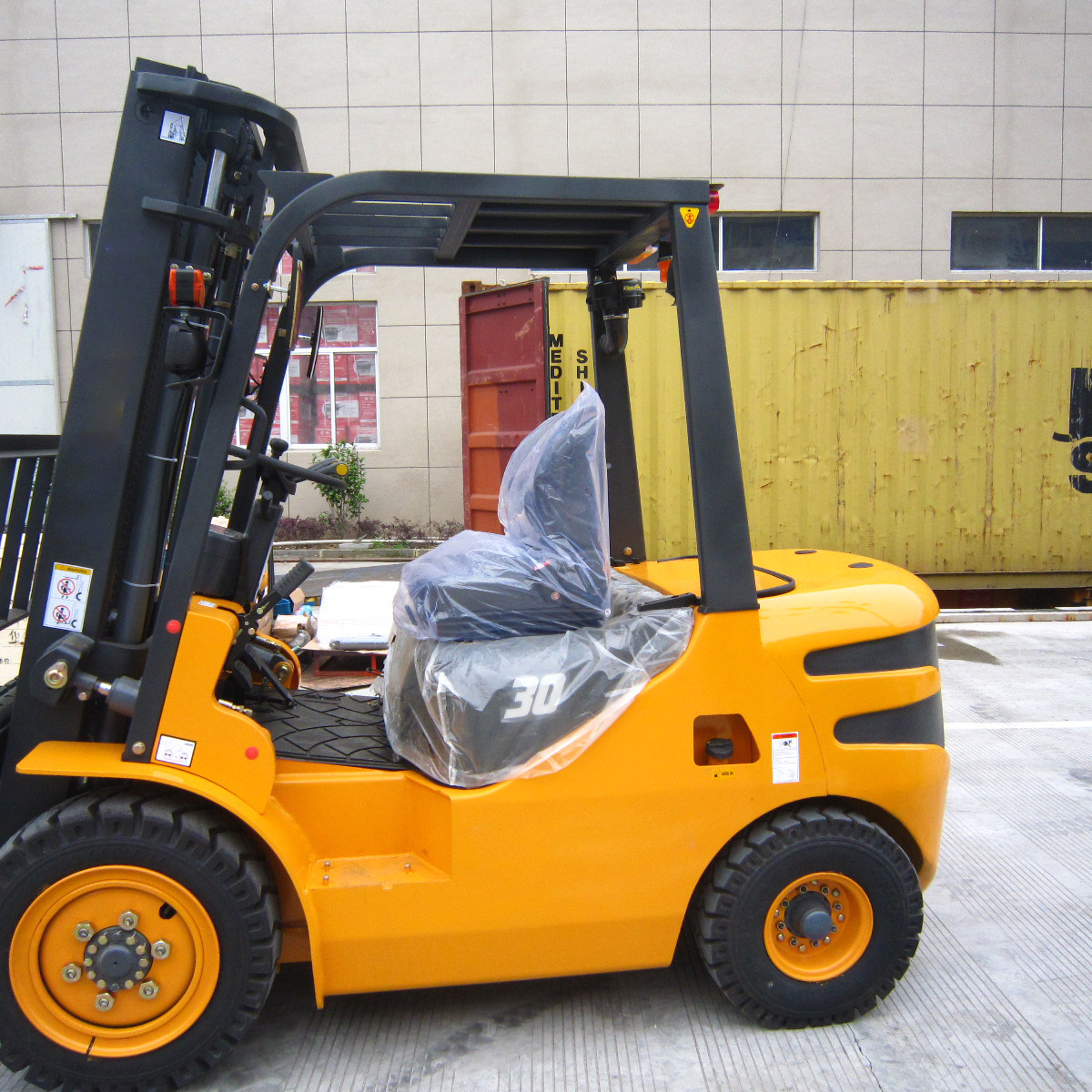 China famous brand HUAHE 4 Ton Diesel Forklift HH40 for sale on hot sale