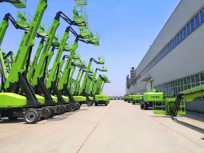 Telescopic Articulating Boom Lifts 14m telescopic lift crane aerial work platform ZA34J-V