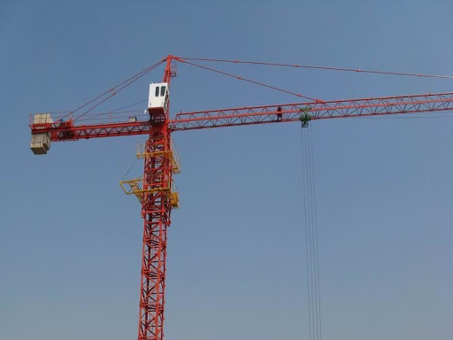 New model flat-top Tower Crane 10t R275-10RB for foundation with good price