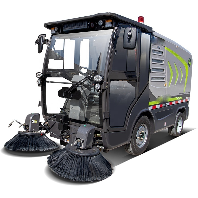 Fully Hydraulic Driven Suction and Sweep Wet Road Sweeper S1800F