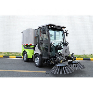 Fully Hydraulic Driven Suction and Sweep Wet Road Sweeper S1800F