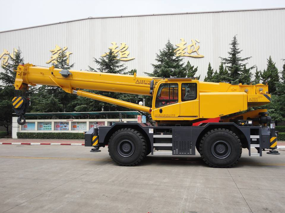 Crane 50Ton Mobile Rough Terrain Crane XCR55L lifting machinery 55ton in stock