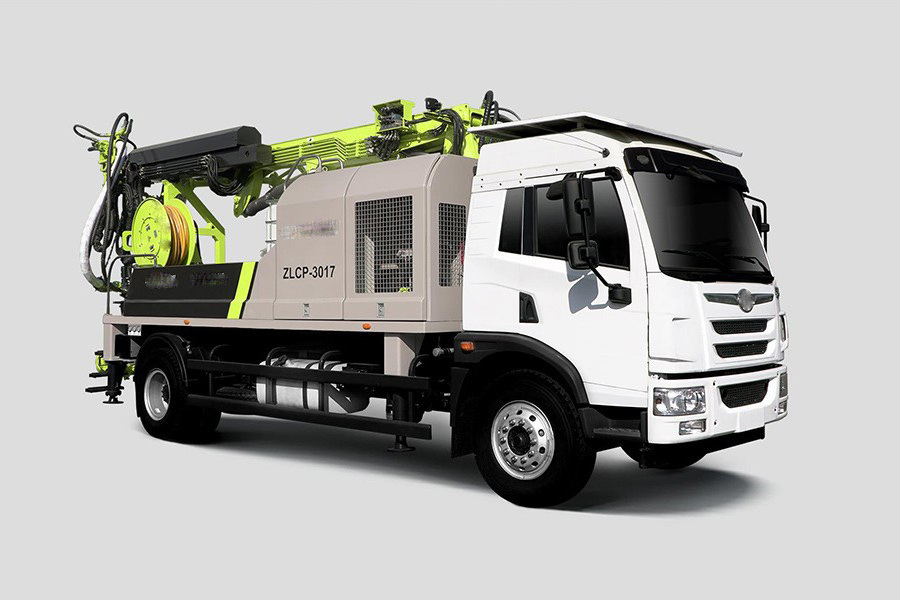 Concrete Spray Truck XZS5180TPJ wet type shotcrete machines