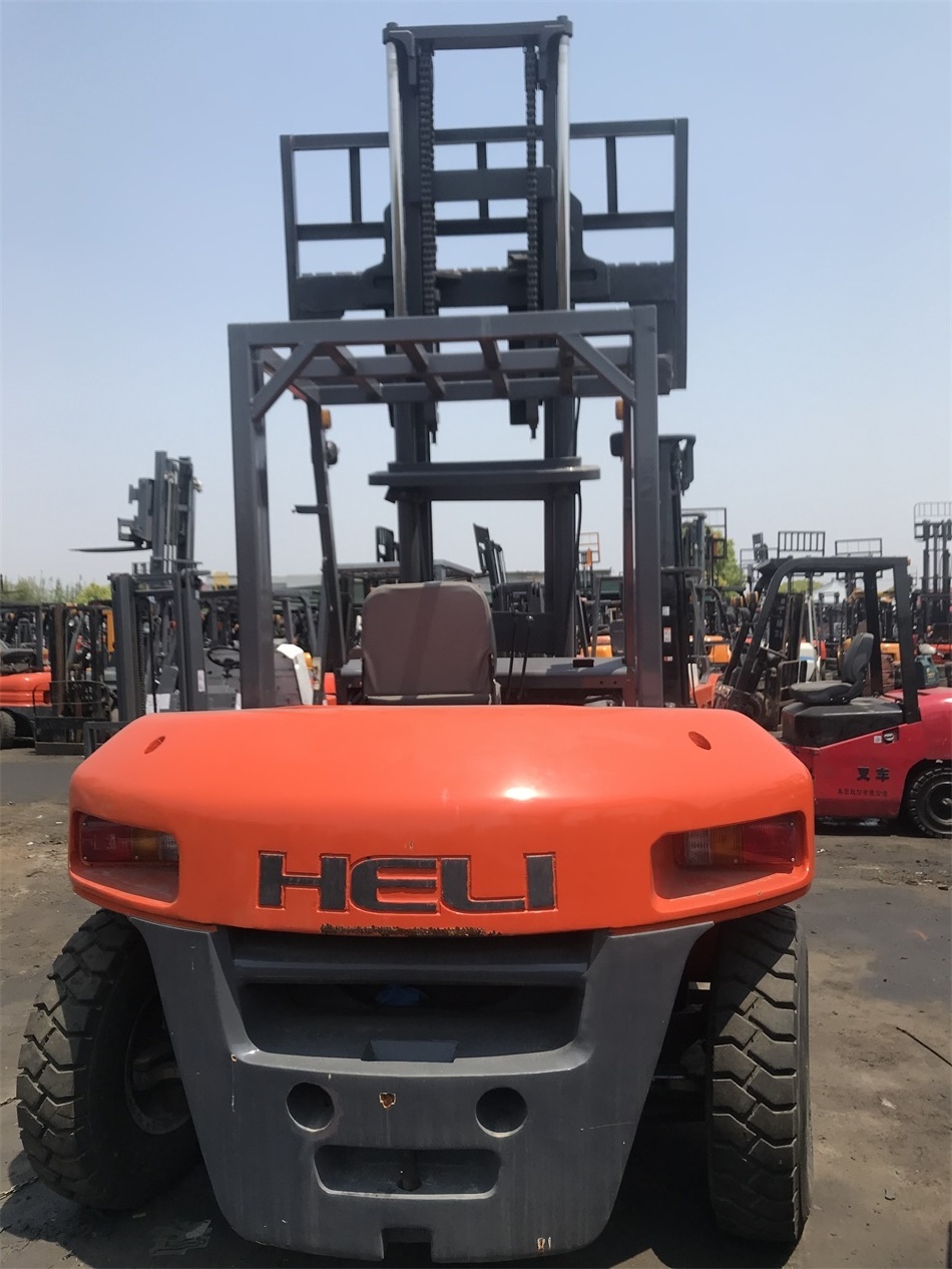 High Quality 8Ton HELI Diesel Forklift with Japan Engine Hydraulic Transmission Forklift CPCD80