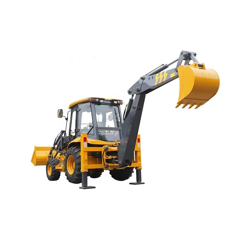 High Quality 2.5t Backhoe with 74kw Cumins Engine with side shift Xc870HK