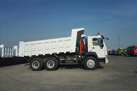 Howo 4X2 6 Wheeler 15 Ton Tipper Truck Shantui MT3900RA