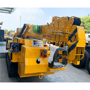 6 Ton Spider Crane Zqs125-5 China New Mini Crawler Telescopic Crane for Sale