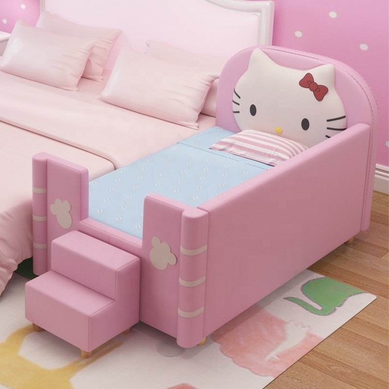 Hello Kitty Baby Furniture Wooden Baby Bed/ High Qualtity Baby Bed Crib