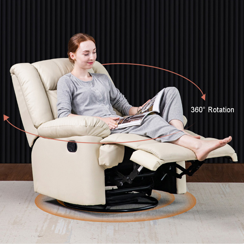 Space sofa cabin single recliner European leather sofa electric multifunctional living room lazy technology cloth sofa