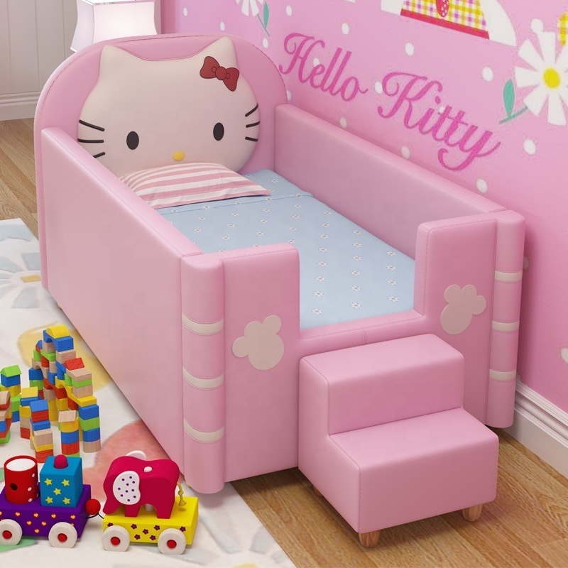 Hello Kitty Baby Furniture Wooden Baby Bed/ High Qualtity Baby Bed Crib