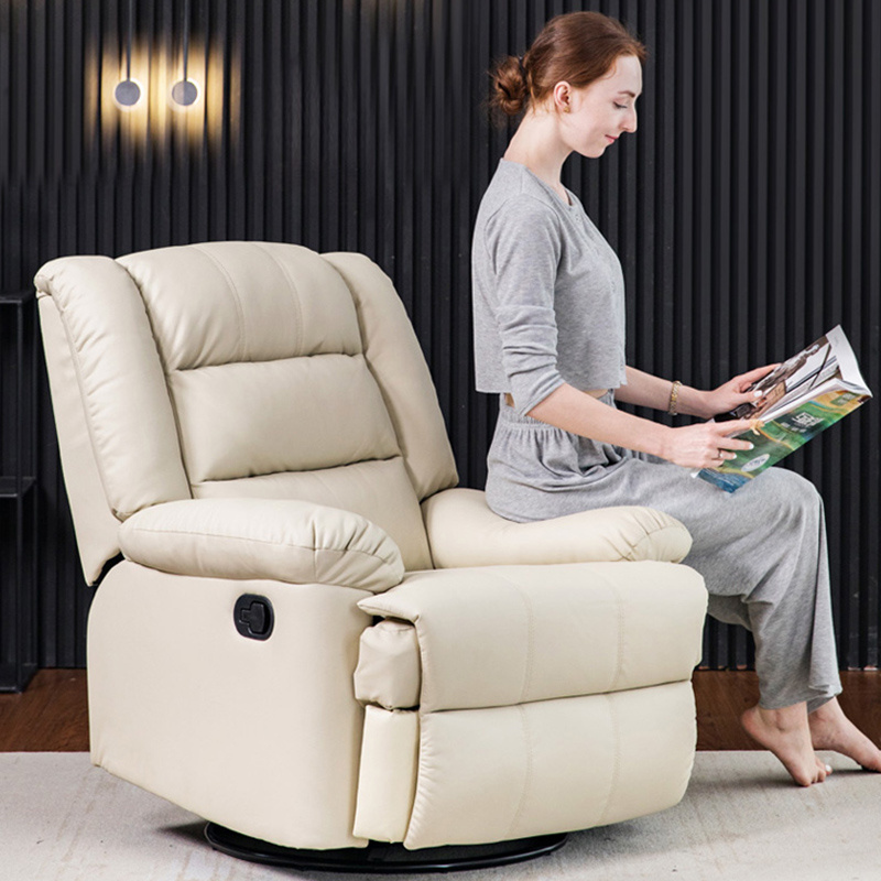 Space sofa cabin single recliner European leather sofa electric multifunctional living room lazy technology cloth sofa