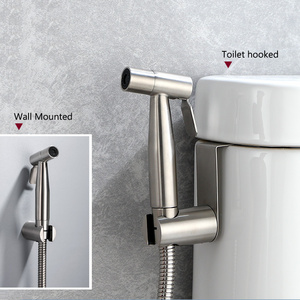 Handheld Toilet bidet sprayer set Kit Stainless Steel Hand Bidet faucet for Bathroom hand sprayer shower head water tank