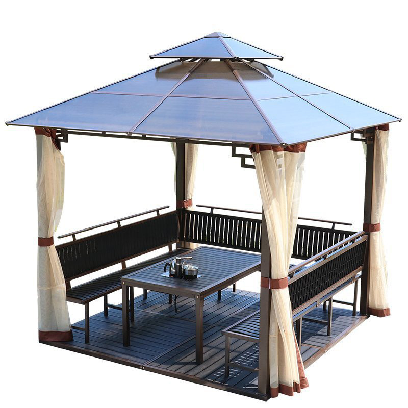 Professional Manufacturer Camping Roma Big Garden Gazebo outdoor awning retractable sunroom kit