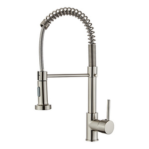 Copper kitchen pull out faucet modern cold water water kaiping faucet