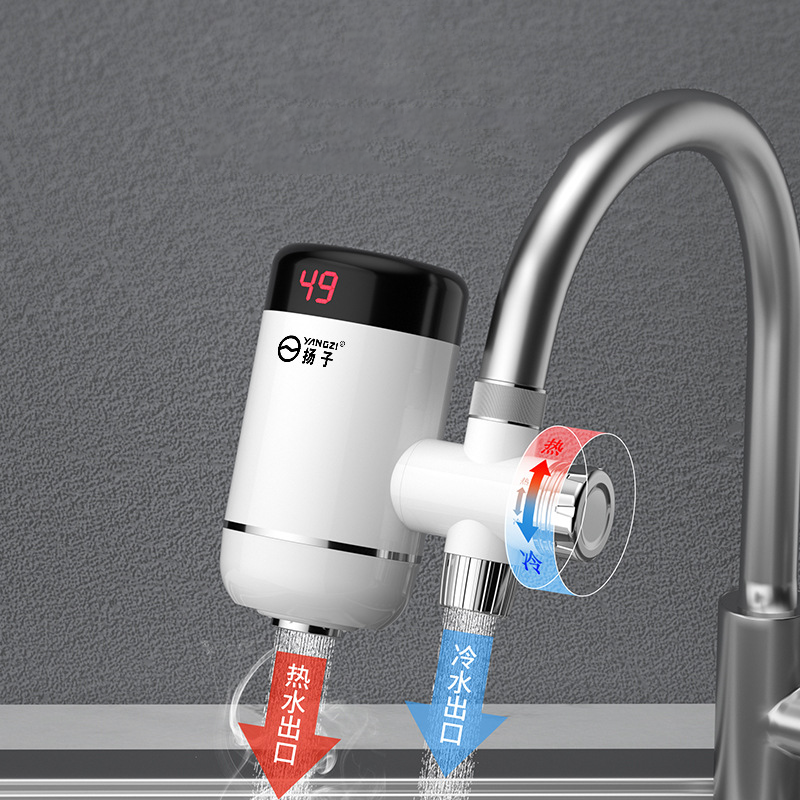 3000W 3-5s instant electric water heater tap Instant electric hot water heater faucet for kitchen and bathroom