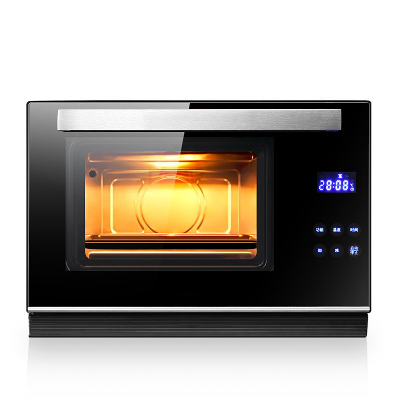 Large capacity household desktop two in one steam oven small embedded electric steam oven