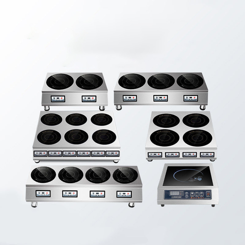 Commercial multi-eye induction cooker multi-eye electric ceramic stove multi-head kitchen stove