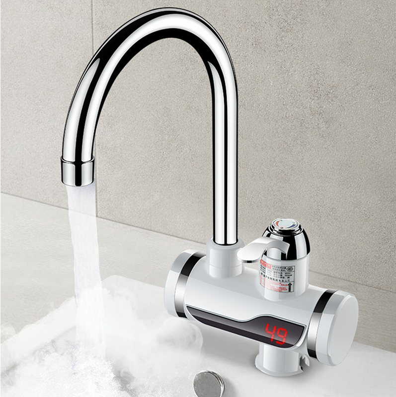 3C/CE 220V 3000W Electric Kitchen Water Heater Tap Instant Hot Water Faucet Heater Cold Heating Faucet