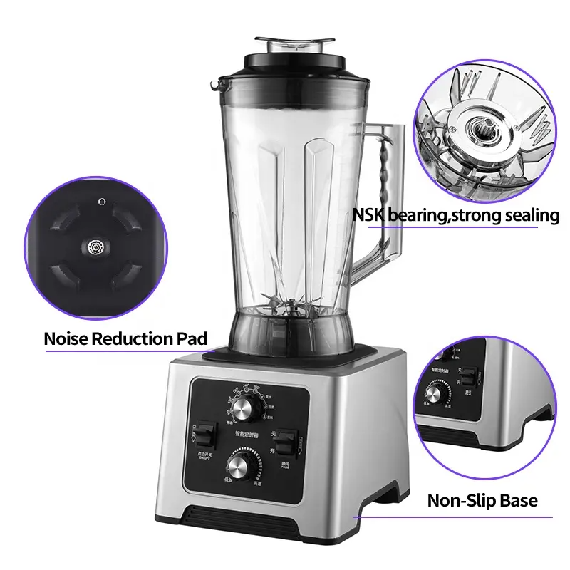 5.5L BS 110V multifunctional food processor heavy duty commercial electric fruit fresh juicer juice smoothie mixer blender