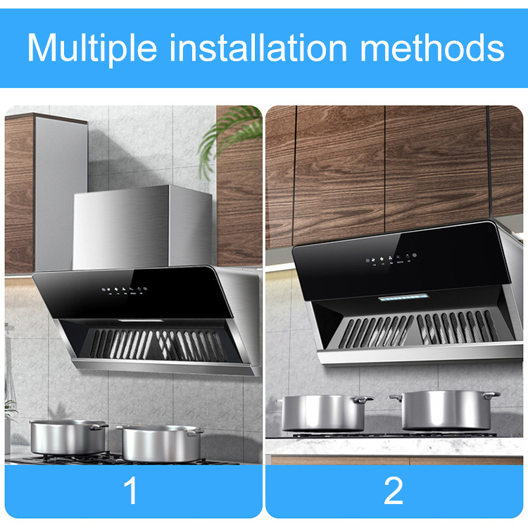 Factory manufacturer household copper chimneys extractor kitchen chimney range hood