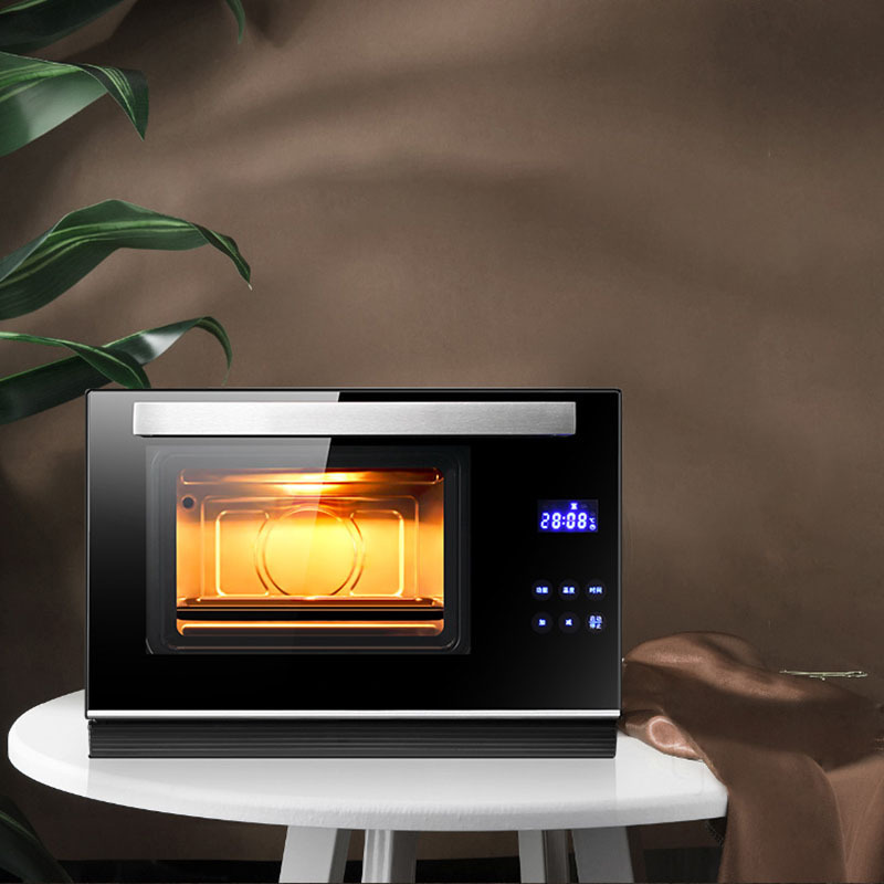 Large capacity household desktop two in one steam oven small embedded electric steam oven