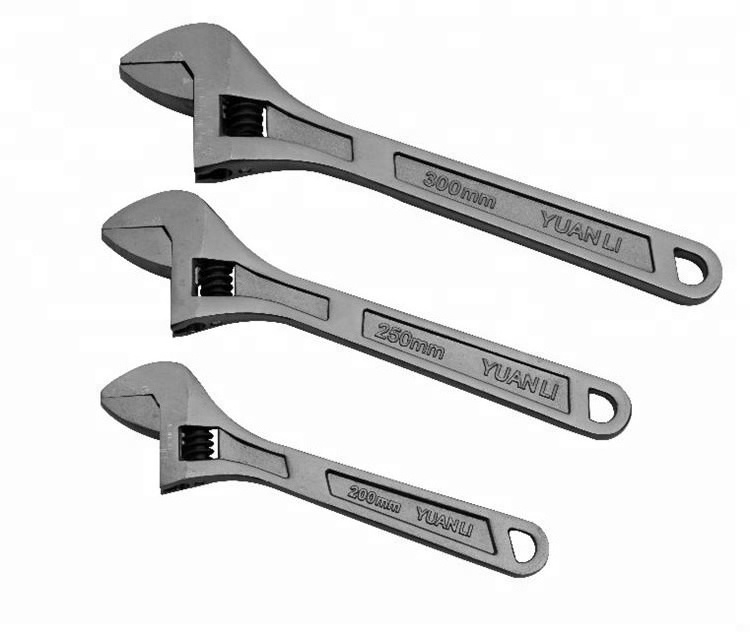 Factory Directly Hot selling Cheap Carbon Steel Adjustable Wrenches with different size