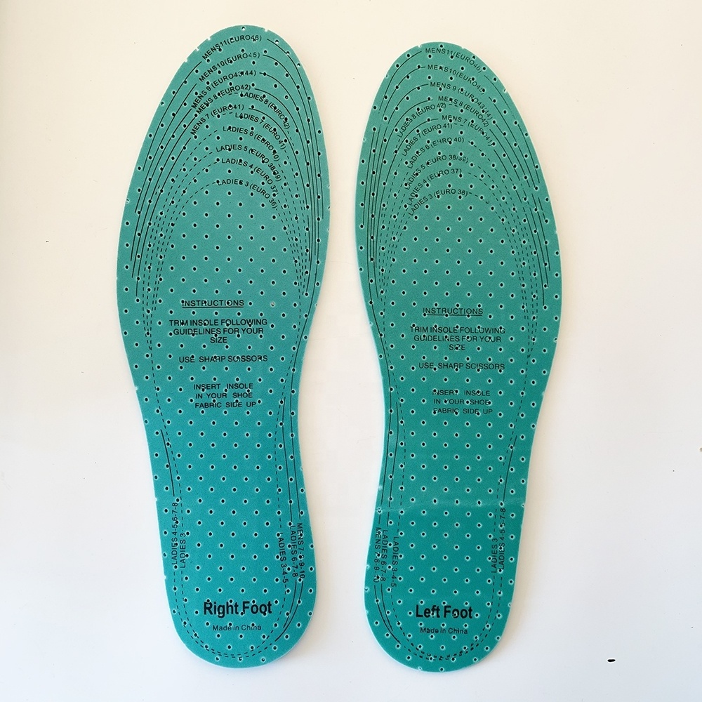 Odour Stop Insoles with Charcoal,Anti Odour Shoe Insoles,Odor Eater Shoe Insert