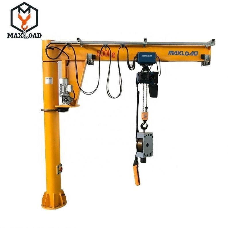 JIB Crane For Warehouse Marina Pickup truck