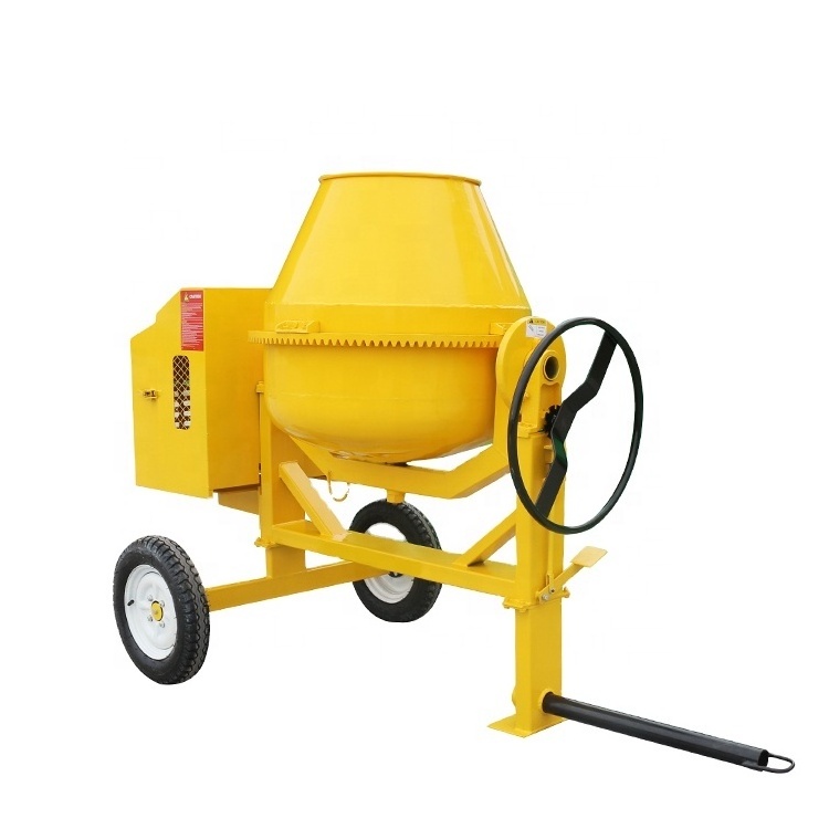 260L/350L/400L Concrete Mixing Machine/concrete Batch Plant/small Concrete Mixer for Sale 50 Electric Engine Cement Mixer