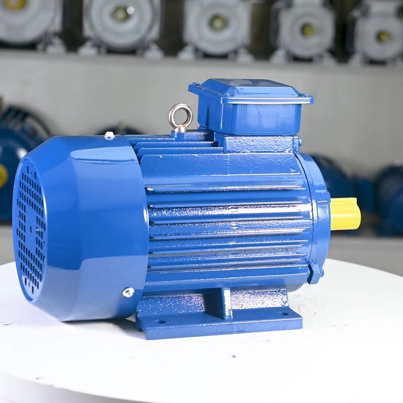 Low Voltage 3 Phase 4pole 55 KW 41.25HP 1500rpm YE3 IP55 Asynchronous Induction Industrial Ac Pump Blower 440V Electric Motor