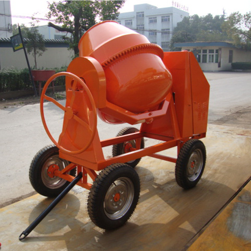 260L/350L/400L Concrete Mixing Machine/concrete Batch Plant/small Concrete Mixer for Sale 50 Electric Engine Cement Mixer