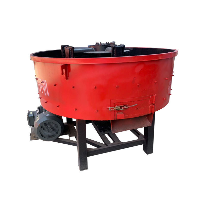 Main Product 350 Pan Mixer JQ350 Pan Style Concrete Mixer