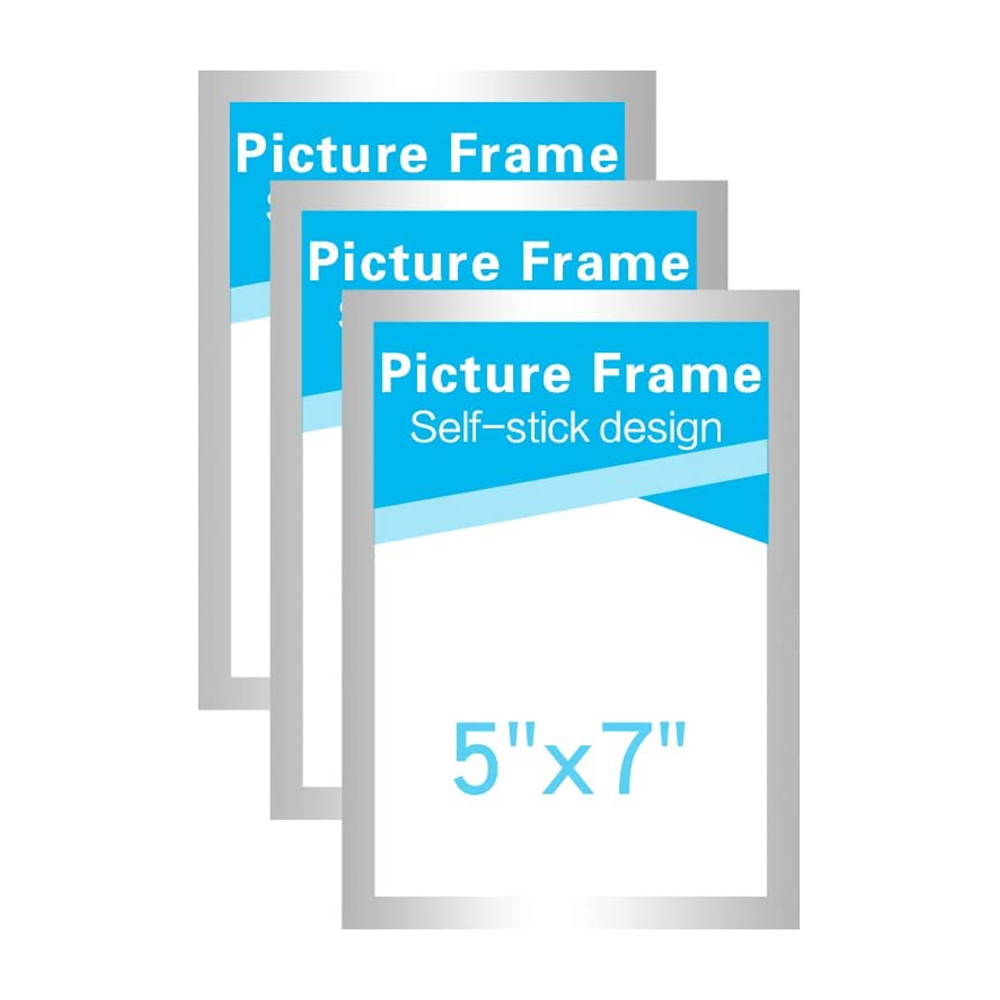 Custom Strong Magnetic Self Adhesive Picture Frames With Durable PVC for Wall/Door/Window/Cabinet Display