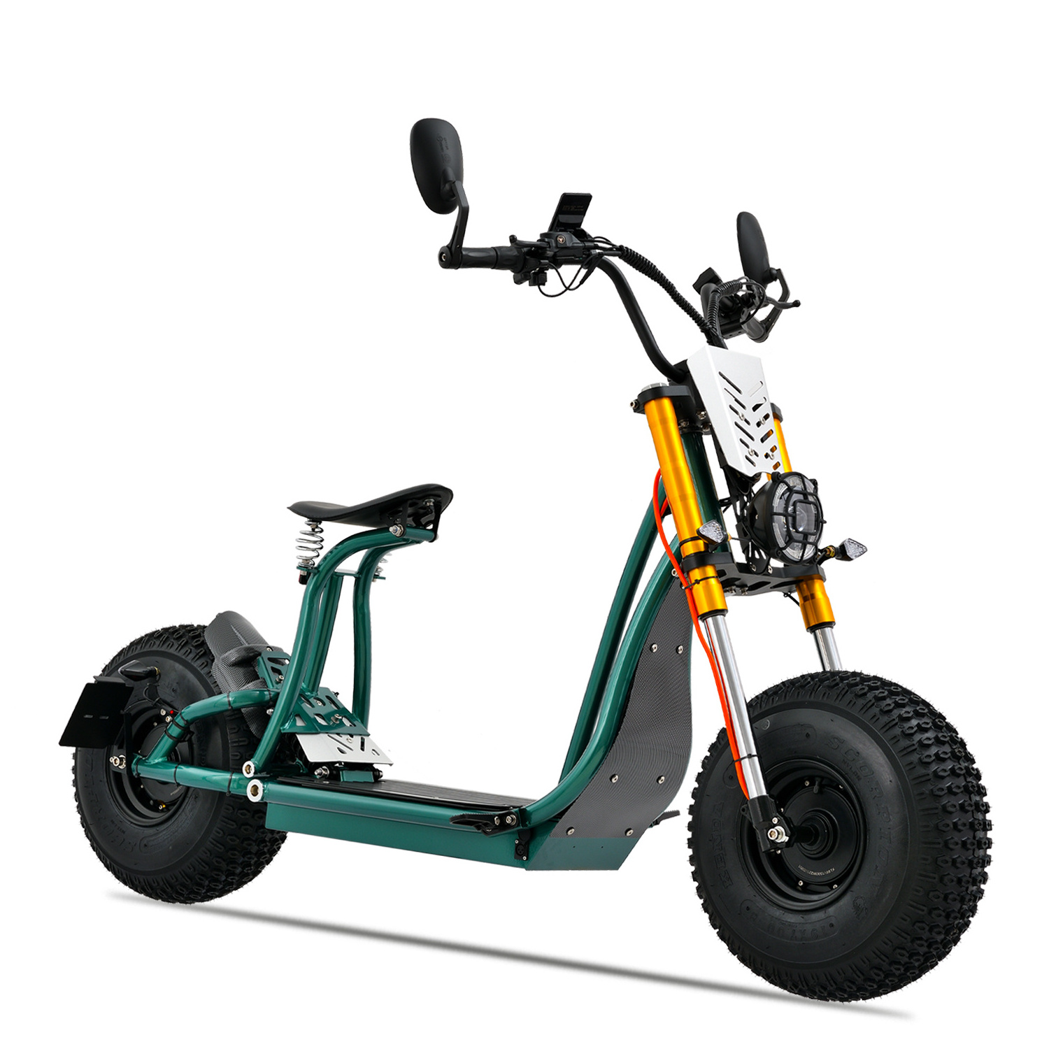 2024 Custom Electric Scooters 3000W Steel Frame For Men And Women Citycoco Removable Battery Electric for Adults