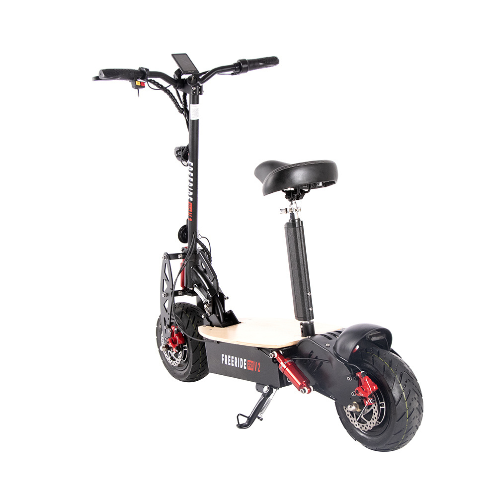 Electric Scooter 2500 Watt Dual Motors Foldable Upgraded Version Standing Adult Scooter with Seat