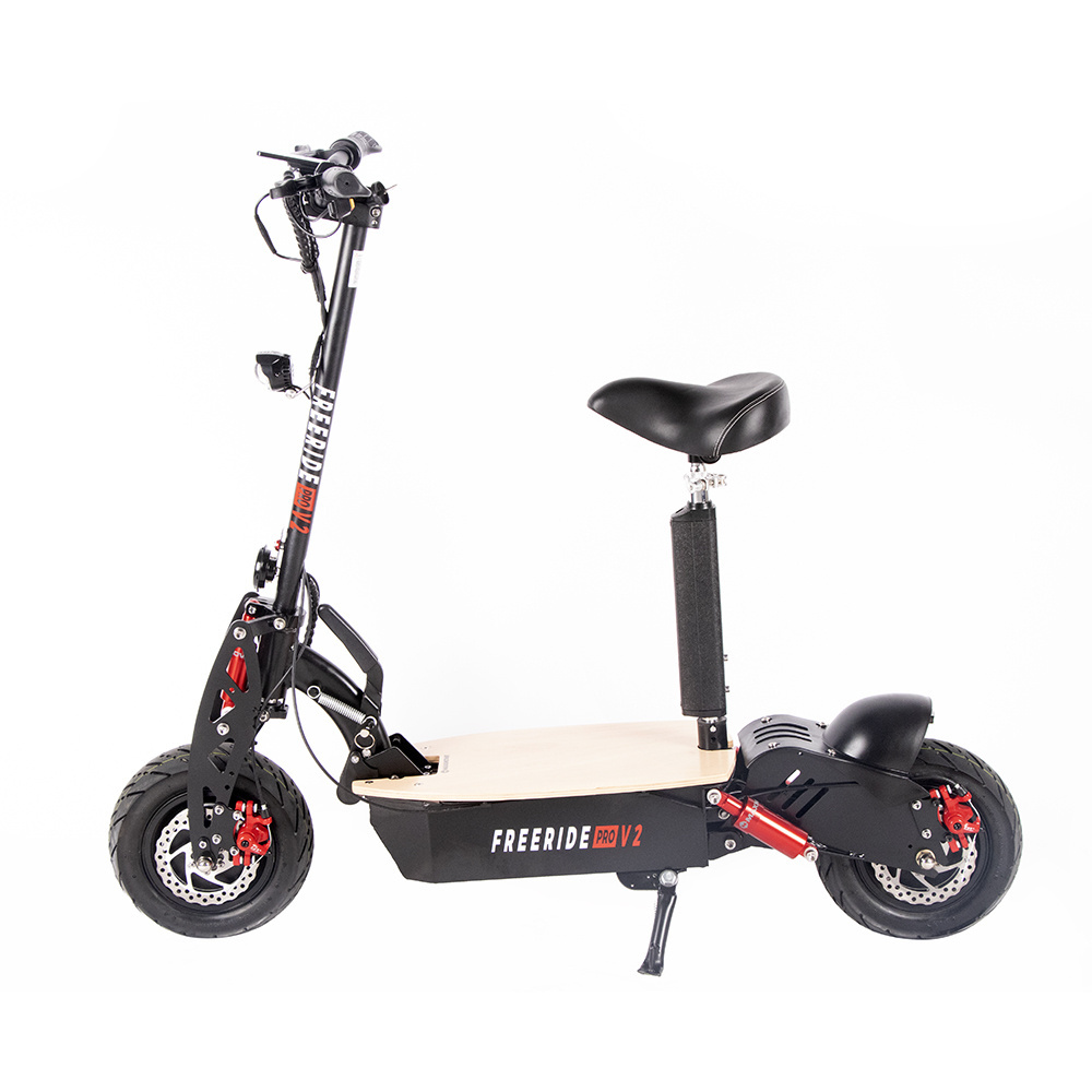 Electric Scooter 2500 Watt Dual Motors Foldable Upgraded Version Standing Adult Scooter with Seat