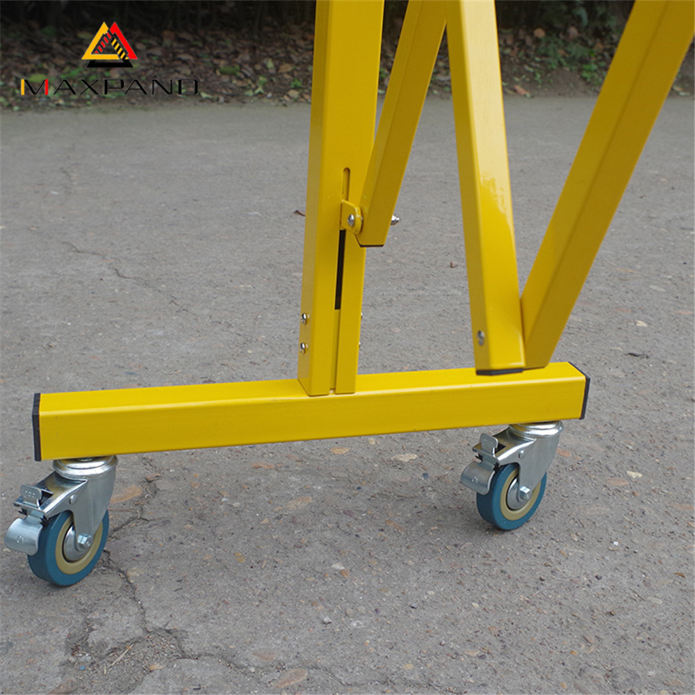 MAXPAND Outdoor Aluminum Parking Crowd Control Traffic Temporary Barrier Movable Flexible Expandable safety Fence