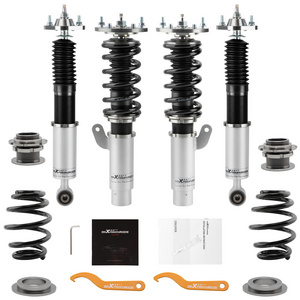 maXpeedingrods Manufacture Adjustable Soft Hard Coilover Suspension Shocks for BMW 3 E46 Coupe 320ci 325ci 330ci 320cd 330cd