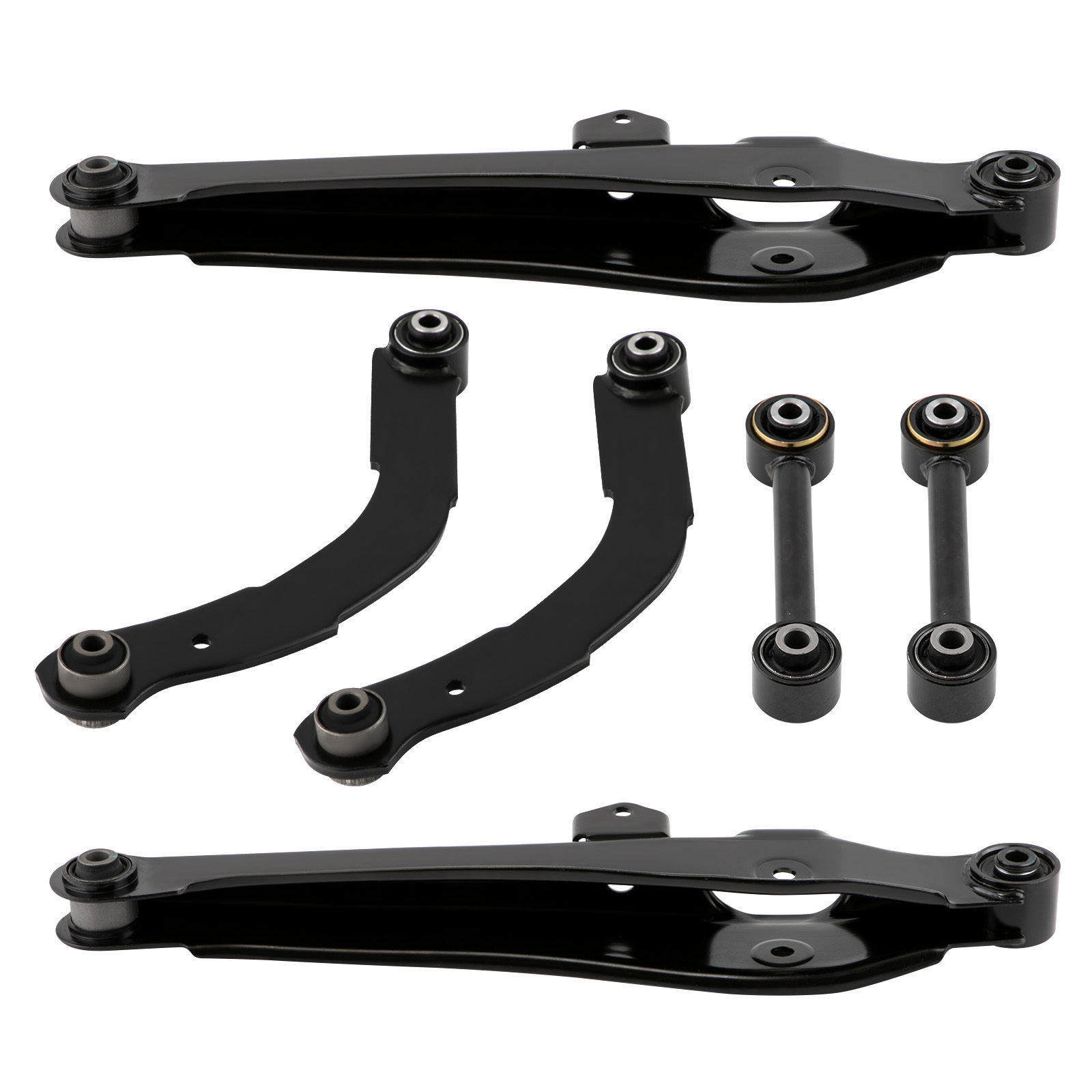 6pcs Rear Upper Lower Control Arms Lateral Toe Arms For Jeep Compass Patriot Dodge Caliber 07-17 K641226