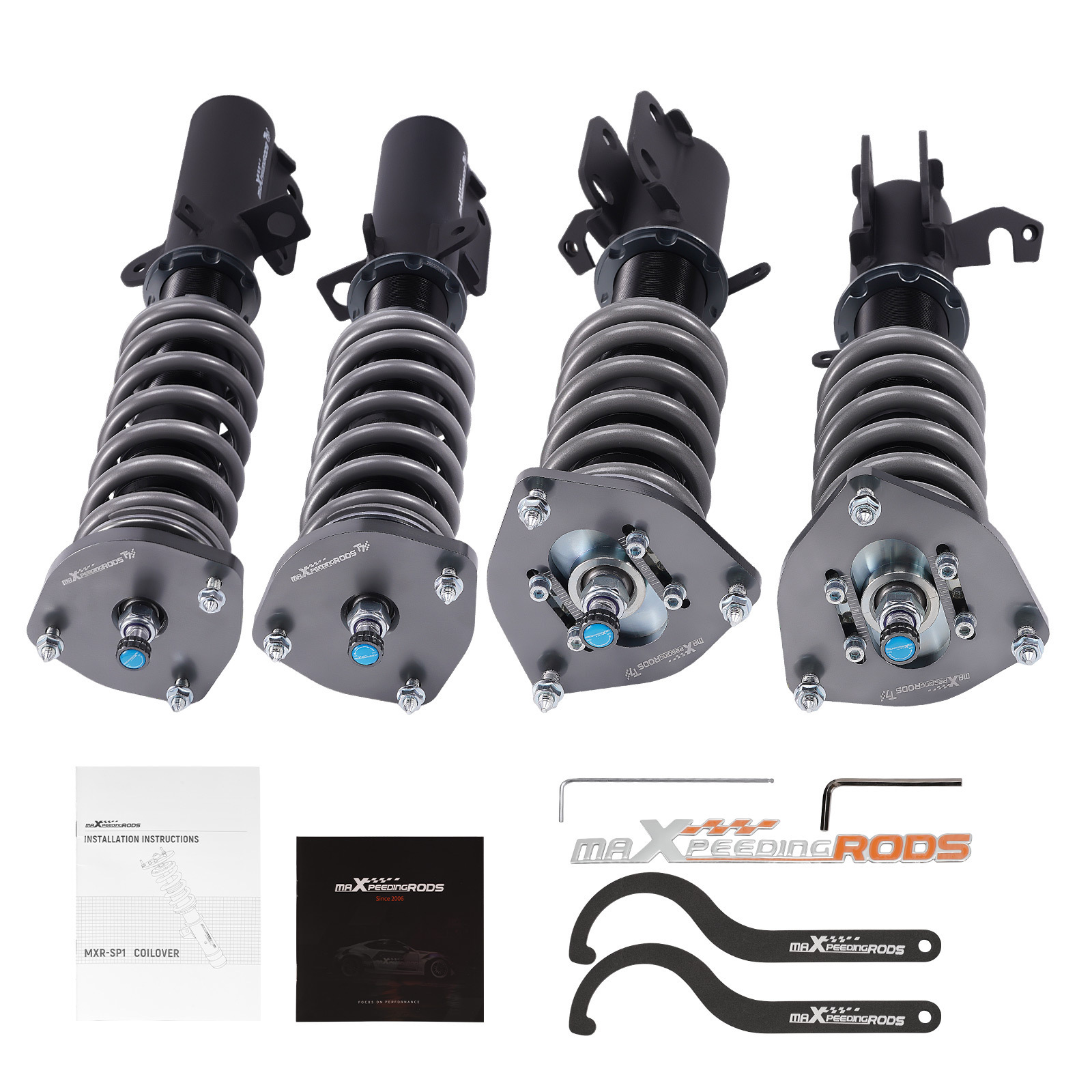 MaXpeedingrods Coilover Suspension For Toyota Corolla E90 E100 E110 AE92 AE101 AE111 1987-2002