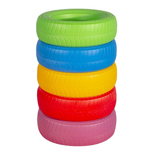 Mix Colour Educational Tires for Kids Educational Activity Made In Turkey Colourful Tires by Maxplay