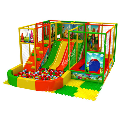 Soft Play Center Playground Kids Ball Pit with slides