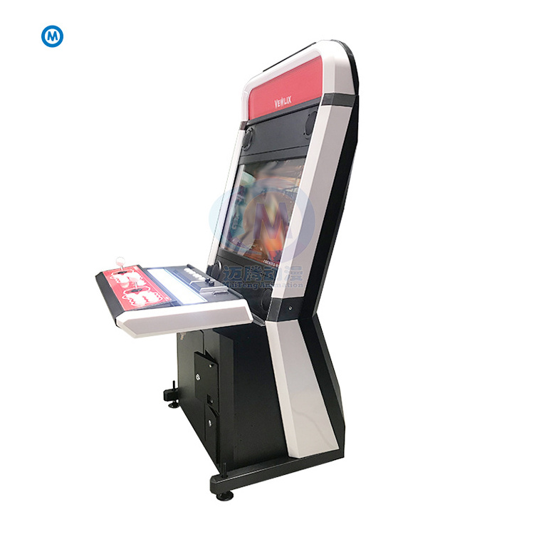 Bartop Fighting Video Game Machine Upright Arcade Fighting Game Machine 32