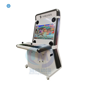 Best Selling 32-Inch Coin Operated Sport Punch Boxing  Arcade Fighting Game Machine