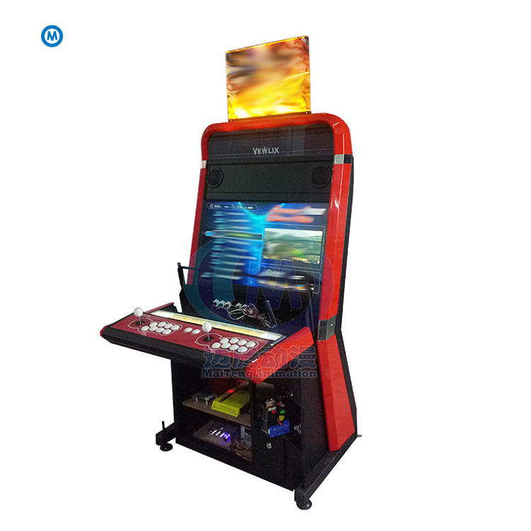 Bartop Fighting Video Game Machine Upright Arcade Fighting Game Machine 32